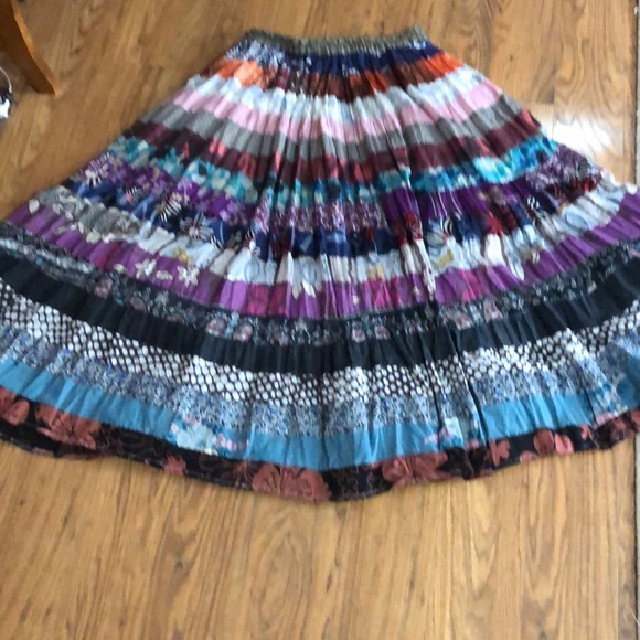 Boho Tiered Circle Skirt - Picture 3 of 8